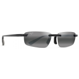 Maui Jim - ‘Ilikou - Black Grey - Polarized Rimless Sunglasses - Maui Jim Eyewear