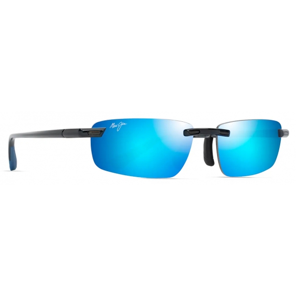 Maui Jim - ‘Ilikou - Black Blue - Polarized Rimless Sunglasses - Maui Jim Eyewear