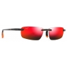 Maui Jim - ‘Ilikou - Dark Havana Hawaii Lava - Polarized Rimless Sunglasses - Maui Jim Eyewear