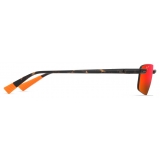 Maui Jim - ‘Ilikou - Dark Havana Hawaii Lava - Polarized Rimless Sunglasses - Maui Jim Eyewear