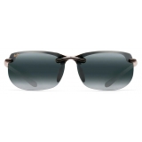 Maui Jim - Banyans - Nero Grigio - Occhiali da Sole Senza Montatura Polarizzati - Maui Jim Eyewear