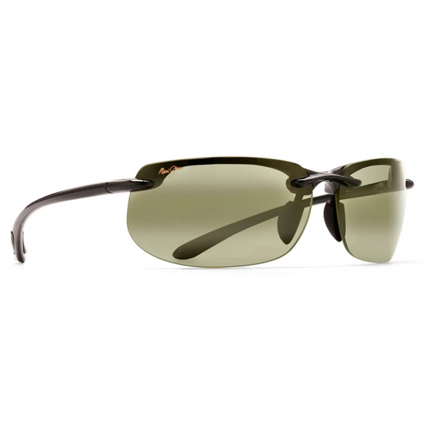 Maui Jim - Banyans - Black Maui HT - Polarized Rimless Sunglasses - Maui Jim Eyewear