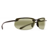 Maui Jim - Banyans Asian Fit - Black Maui HT - Polarized Rimless Sunglasses - Maui Jim Eyewear