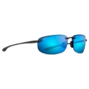 Maui Jim - Ho’okipa - Smoke Grey Blue - Polarized Rimless Sunglasses - Maui Jim Eyewear