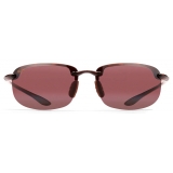 Maui Jim - Ho’okipa - Tortoise Maui Rose - Polarized Rimless Sunglasses - Maui Jim Eyewear