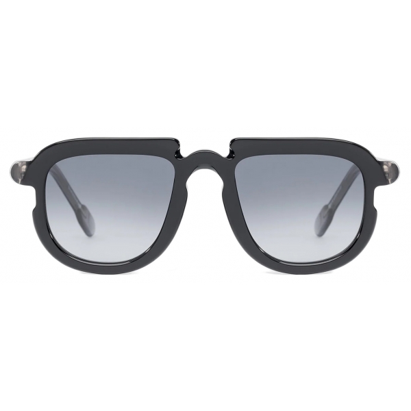 Portrait Eyewear - Eliasson Black - Sunglasses - Handmade in Italy - Exclusive Luxury Collection