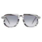 Portrait Eyewear - Eliasson Grey Havana - Sunglasses - Handmade in Italy - Exclusive Luxury Collection