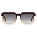 Portrait Eyewear - Fab Brown Gradient - Sunglasses - Handmade in Italy - Exclusive Luxury Collection