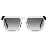 Portrait Eyewear - Fab Crystal Black - Sunglasses - Handmade in Italy - Exclusive Luxury Collection