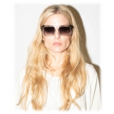 Portrait Eyewear - Fab Crystal Black - Sunglasses - Handmade in Italy - Exclusive Luxury Collection