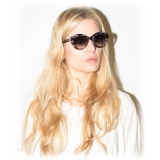 Portrait Eyewear - Florence Havana Horn - Sunglasses - Handmade in Italy - Exclusive Luxury Collection