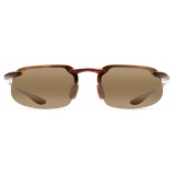 Maui Jim - Kanaha Asian Fit - Tortoise Bronze - Polarized Rimless Sunglasses - Maui Jim Eyewear