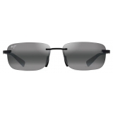 Maui Jim - Lanakila - Black Grey - Polarized Rimless Sunglasses - Maui Jim Eyewear