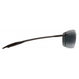 Maui Jim - Lighthouse - Black Grey - Polarized Rimless Sunglasses - Maui Jim Eyewear