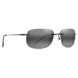 Maui Jim - Ohai - Black Grey - Polarized Rimless Sunglasses - Maui Jim Eyewear