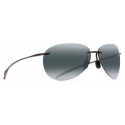 Maui Jim - Sugar Beach - Black Grey - Polarized Rimless Sunglasses - Maui Jim Eyewear