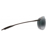 Maui Jim - Sugar Beach - Black Grey - Polarized Rimless Sunglasses - Maui Jim Eyewear