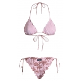 MC2 Saint Barth - Bikini Stampa Toile de Jouy - Rosa - Luxury Exclusive Collection