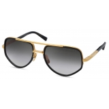 DITA - Mach-X - Black Glass Matte Yellow Gold - DTS463 - Sunglasses - DITA Eyewear