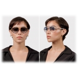 DITA - Mach-X - Black Glass Matte Yellow Gold - DTS463 - Sunglasses - DITA Eyewear
