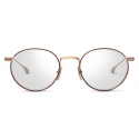 DITA - Journey-Two Optical - Brushed White Gold Mahogany - DTX168 - Optical Glasses - DITA Eyewear
