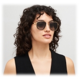 Mykita - Ferlo - Mykita Mylon - Pitch Black Cool Grey - Mylon Collection - Sunglasses - Mykita Eyewear