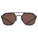 Mykita - Leeland - Decades - Black Antigua Brown - Metal Collection - Sunglasses - Mykita Eyewear