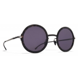 Mykita - Monroe - Decades - Black Antigua Cool Grey - Metal Collection - Sunglasses - Mykita Eyewear
