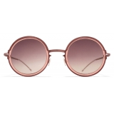 Mykita - Monroe - Decades - Purple Bronze Melrose Cedar Brown Gradient - Metal Collection - Sunglasses - Mykita Eyewear