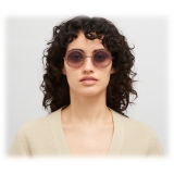 Mykita - Monroe - Decades - Purple Bronze Melrose Cedar Brown Gradient - Metal Collection - Sunglasses - Mykita Eyewear