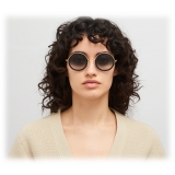 Mykita - Monroe - Decades - Glossy Gold Milky Indigo Black Gradient - Metal Collection - Sunglasses - Mykita Eyewear