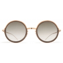 Mykita - Monroe - Decades - Champagne Gold Clear Ash Grey Gradient - Metal Collection - Sunglasses - Mykita Eyewear
