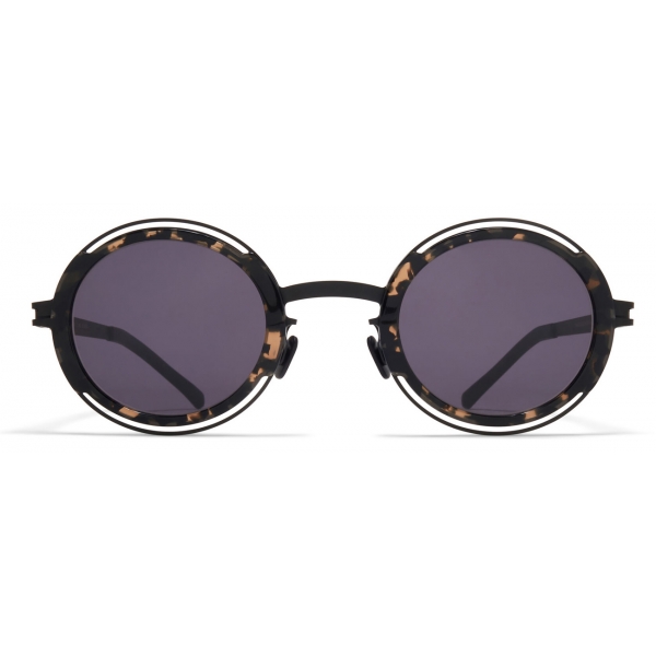 Mykita - Pearl - Decades - Black Antigua Cool Grey - Metal Collection - Sunglasses - Mykita Eyewear