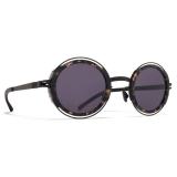 Mykita - Pearl - Decades - Black Antigua Cool Grey - Metal Collection - Sunglasses - Mykita Eyewear