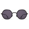 Mykita - Alya - Lite - Nero Antigua Grigio Freddo - Metal Collection - Occhiali da Sole - Mykita Eyewear