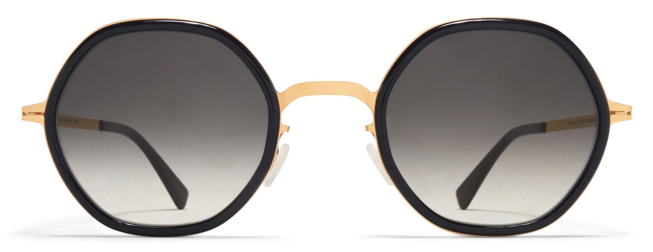 Mykita - Alya - Lite - Glossy Gold Milky Indigo Black