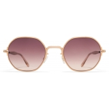 Mykita - Santana - Lite - Oro Champagne Marrone Cedro Sfumato - Metal Collection - Occhiali da Sole - Mykita Eyewear