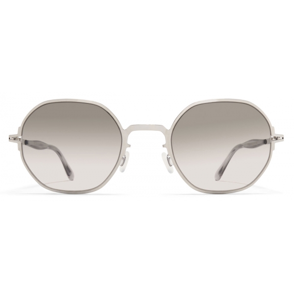 Mykita - Santana - Lite - Shiny Silver Grey Gradient - Metal Collection - Sunglasses - Mykita Eyewear