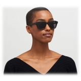 Mykita - Kiene - Mykita Acetate - Black Havana Silver Cool Grey - Acetate Collection - Sunglasses - Mykita Eyewear