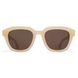 Mykita - Kiene - Mykita Acetate - Blonde Silver Brown - Acetate Collection - Sunglasses - Mykita Eyewear