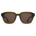 Mykita - Kiene - Mykita Acetate - Peridot Silver Brown - Acetate Collection - Sunglasses - Mykita Eyewear