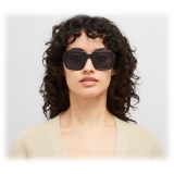 Mykita - Kilenda - Mykita Acetate - Black Havana Silver Cool Grey - Acetate Collection - Sunglasses - Mykita Eyewear