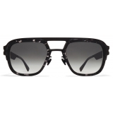 Mykita - Knox - Mykita Acetate - A50 Black Havana - Acetate Collection - Sunglasses - Mykita Eyewear