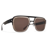 Mykita - Knox - Mykita Acetate - Black Clear Ash Brown - Acetate Collection - Sunglasses - Mykita Eyewear