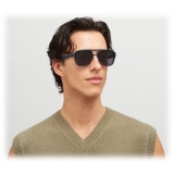 Mykita - Knox - Mykita Acetate - Indigo Santiago Gradient Cool Grey - Acetate Collection - Sunglasses - Mykita Eyewear