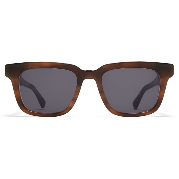 Mykita - Lamin - Mykita Acetate - Peridot Shiny Silver Brown - Acetate Collection - Sunglasses - Mykita Eyewear
