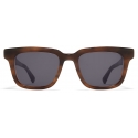 Mykita - Lamin - Mykita Acetate - Peridot Shiny Silver Brown - Acetate Collection - Sunglasses - Mykita Eyewear