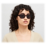 Mykita - Satin - Mykita Acetate - Pine Honey Shiny Silver Cool Grey - Acetate Collection - Sunglasses - Mykita Eyewear