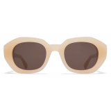 Mykita - Satin - Mykita Acetate - Blonde Shiny Silver Brown - Acetate Collection - Sunglasses - Mykita Eyewear