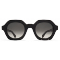 Mykita - Teshi - Mykita Acetate - Black Havana Shiny Silver Black Gradient - Acetate Collection - Sunglasses - Mykita Eyewear